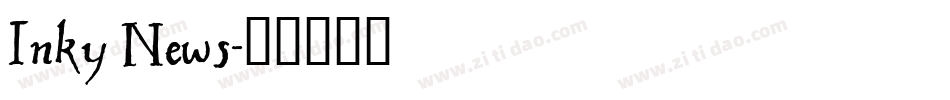 Inky News字体转换